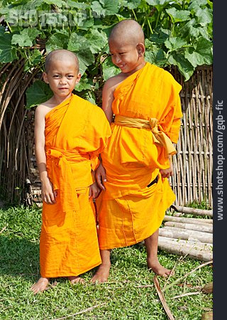 
                Junge, Mönch, Buddhist                   