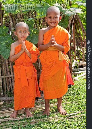 
                Junge, Mönch, Buddhist                   