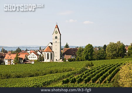 
                Kirche, Bodensee, Hagnau                   