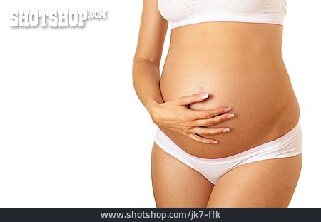 
                Frau, Schwangerschaft, Babybauch                   