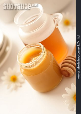 
                Honig, Honigglas, Honiglöffel                   