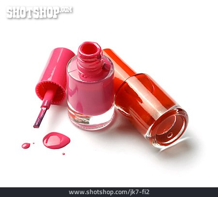
                Farben & Formen, Pink, Rot, Nagellack                   