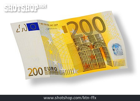 
                Geldschein, 200 Euro                   