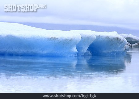 
                Gletschersee, Eisberg, Jökulsarlón                   