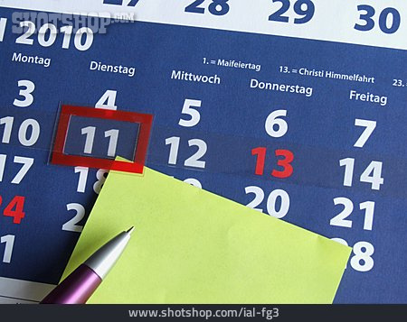 
                Kalender, Datum, Terminplanung                   