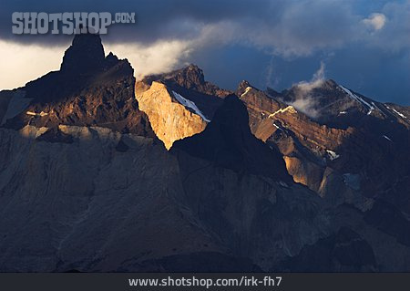
                Gebirge, Nationalpark, Torres Del Paine                   