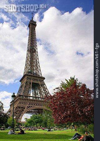 
                Eiffelturm, Touristenattraktion                   