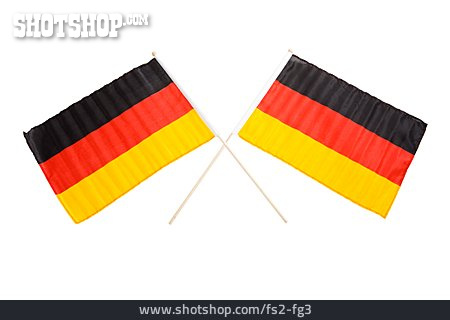 
                Deutschlandfahne, Nationalflagge                   