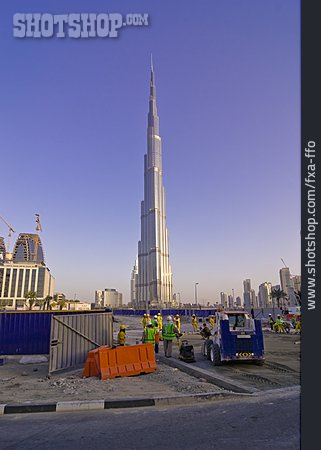 
                Hochhaus, Dubai, Burj Dubai                   