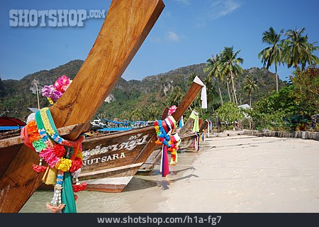 
                Ausflugsboot, Longtailboot, Phi Phi                   