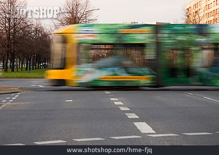 
                Fahren, Straßenbahn, öffentliche Verkehrsmittel, Tram                   