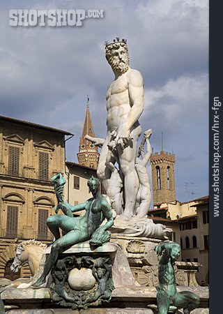 
                Florenz, Neptun-brunnen                   