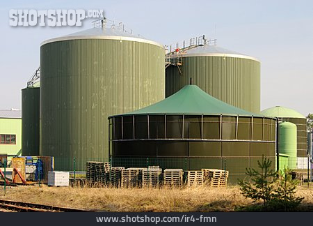 
                Energiegewinnung, Biogas, Biogasanlage                   
