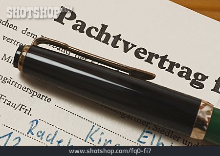 
                Pachtvertrag                   