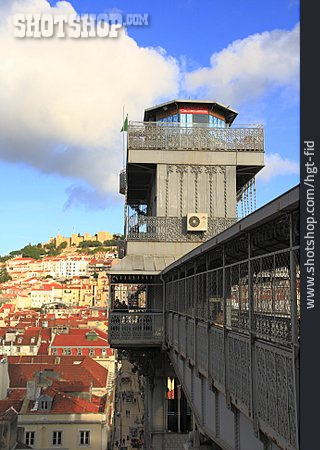 
                Lissabon, Aufzug, Santa Justa                   