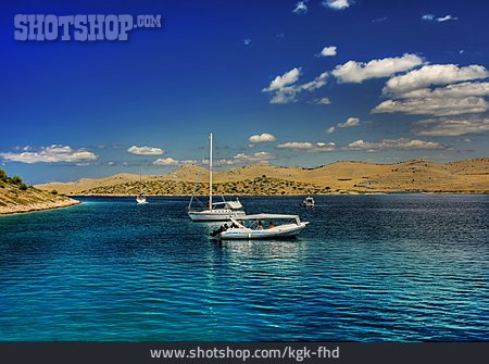 
                Segelboot, Adriaküste, Kornati-inseln                   