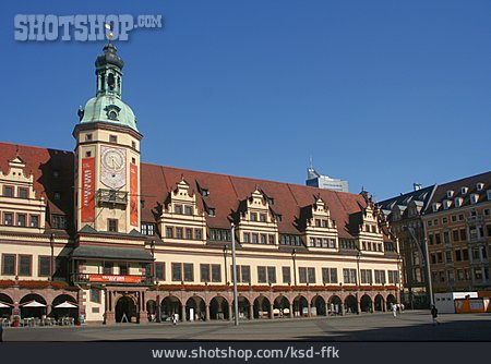 
                Leipzig, Marktplatz, Altes Rathaus                   