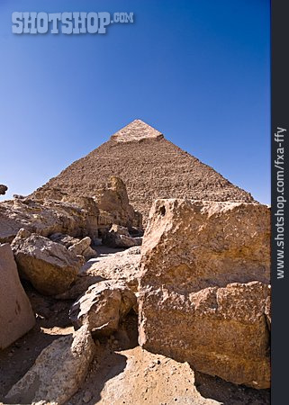 
                ägypten, Chephren-pyramide, Pyramiden Von Gizeh                   
