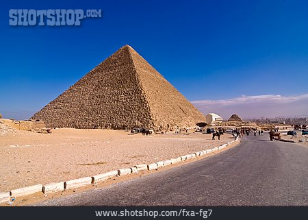
                ägypten, Pyramiden Von Gizeh, Mykerinos-pyramide                   