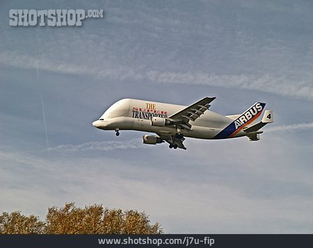 
                Flugzeug, Transportflugzeug, Airbus, Beluga, A300-600st, Super Transporter                   