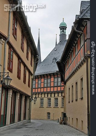 
                Altstadt, Gasse, Wernigerode                   