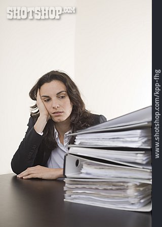 
                Business Woman, Stress & Struggle, Files                   