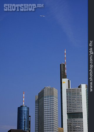 
                Wolkenkratzer, Hochhaus, Frankfurt Am Main, Bankenviertel                   
