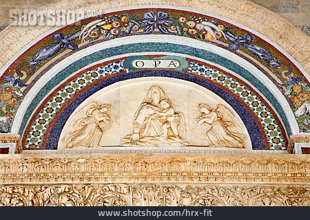 
                Relief, Mosaik, Santa Maria Assunta                   