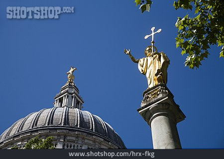 
                Heiligenfigur, Saint Paul’s Cathedral                   