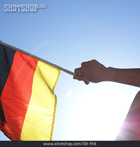 
                Deutschlandfahne, Fanartikel, Nationalflagge                   