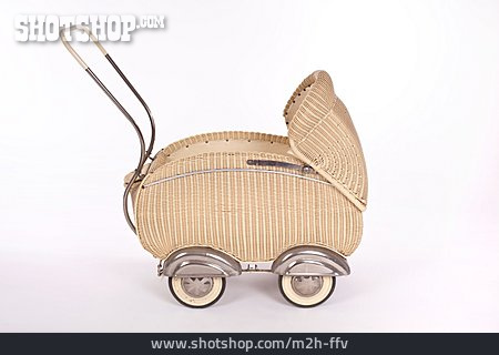 
                Baby Stroller, Doll Buggy, Vintage                   