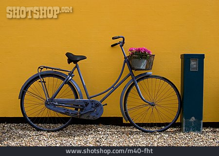 
                Fahrrad, Blumenkorb                   