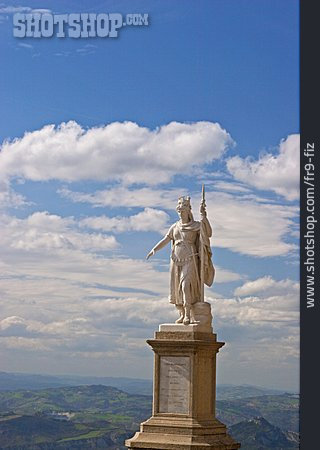 
                Freiheitsstatue, San Marino                   