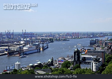 
                Stadtlandschaft, Hamburg, Hamburger Hafen                   