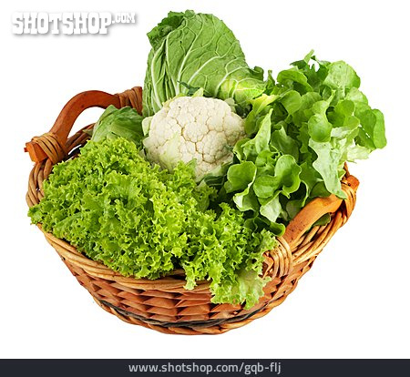 
                Gemüse, Korb, Salat                   