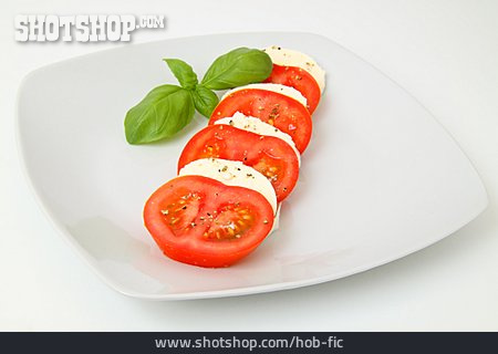 
                Vorspeise, Tomate-mozzarella, Caprese                   