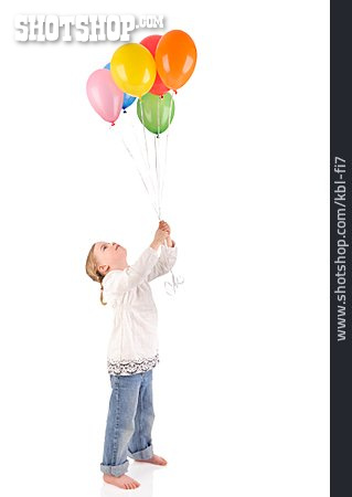 
                Mädchen, Luftballon                   