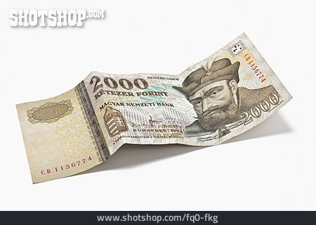 
                Währung, Banknote, Ungarisch, 2000, Forint, Gabor Bethlen                   
