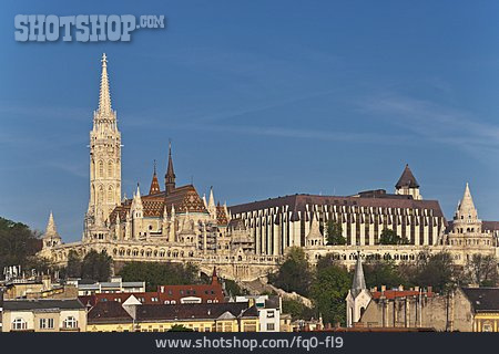 
                Budapest, Matthiaskirche, Var, Buda, Burgviertel                   