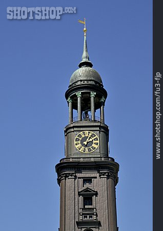 
                Kirchturm, Hamburg, St. Michaelis, Hamburger Michel                   