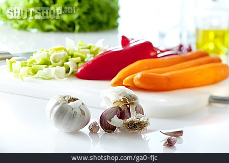 
                Gemüse, Gewürze & Zutaten, Zubereitung                   