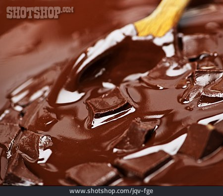 
                Schokoladenglasur, Zartbitterschokolade, Schokoladenstück                   