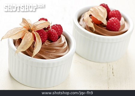 
                Schokoladenpudding, Mousse Au Chocolat                   