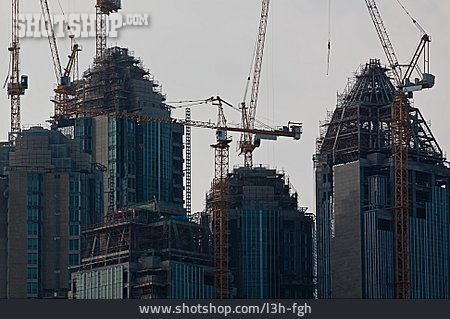 
                Skyscraper, Construction Site, Abu Dhabi                   