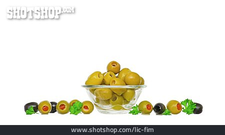 
                Olive, Schwarze Olive, Grüne Olive                   