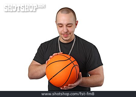 
                Junger Mann, Basketball                   