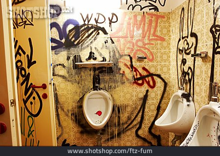 
                Toilette, Klograffiti                   