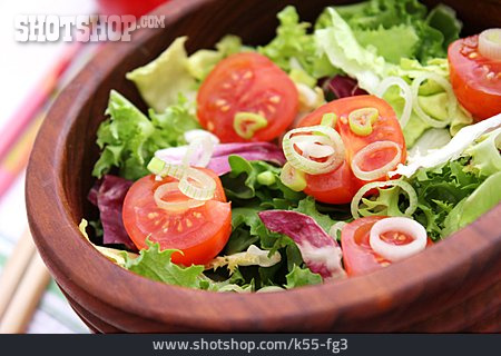 
                Salatschüssel, Gemischter Salat                   