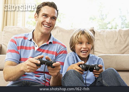 
                Vater, Sohn, Videospiel                   