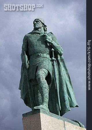 
                Skulptur, Reykjavík, Leif Eriksson                   